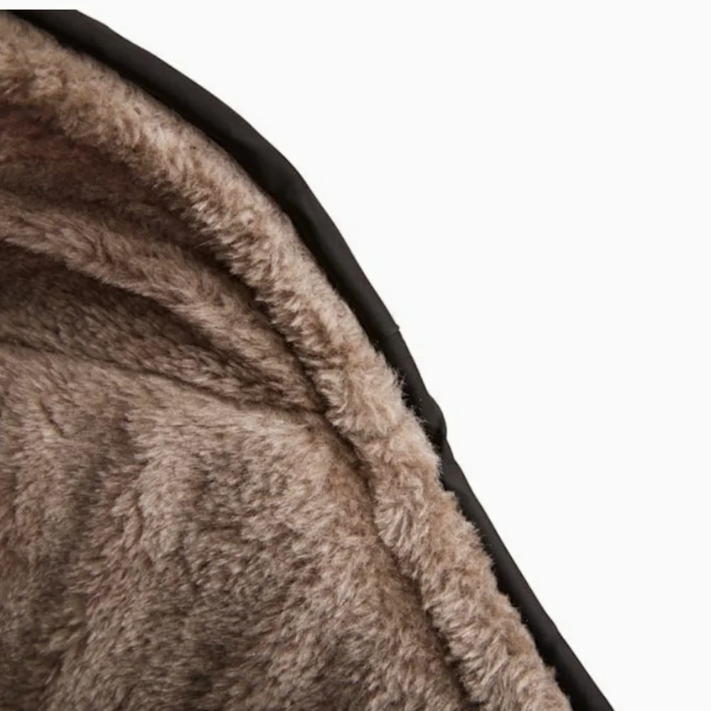 Cozy Purple Pet Cave Bed